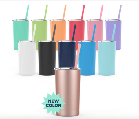 Maars Mini Skinny Stainless Steel Tumbler - BLANK