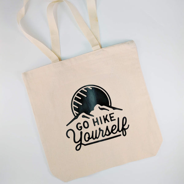 FREE SHIPPING Go Hike Yourself Canvas Tote Bag