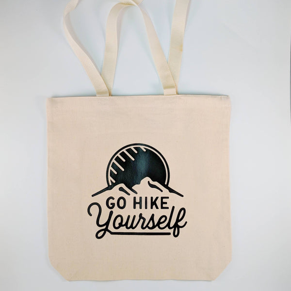 FREE SHIPPING Go Hike Yourself Canvas Tote Bag